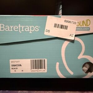 BareTraps Samina Black Footwear